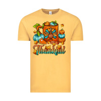 Vintage Mustard Thankful Thanksgiving Coffee Mug Vintage Tee - FaDigitalArtStudio