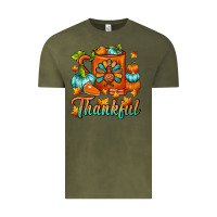 Vintage Olive Thankful Thanksgiving Coffee Mug Vintage Tee - FaDigitalArtStudio