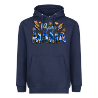 Navy boy mama Heavyweight Hoodie - JahusDesignShop