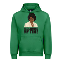 Emerald maxine reclaiming my time funny political quote t shirt Urban Hoodie - baoMotion