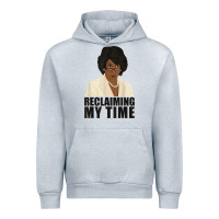 Heather Grey maxine reclaiming my time funny political quote t shirt Urban Hoodie - baoMotion