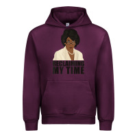 Mauve Wine maxine reclaiming my time funny political quote t shirt Urban Hoodie - baoMotion