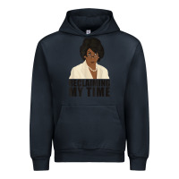Navy maxine reclaiming my time funny political quote t shirt Urban Hoodie - baoMotion