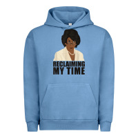 Pigment Pebble Blue maxine reclaiming my time funny political quote t shirt Urban Hoodie - baoMotion