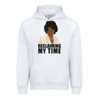 White maxine reclaiming my time funny political quote t shirt Urban Hoodie - baoMotion