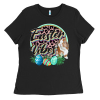 Black Easter vibes Easter Day Ladies Tee - CowGirlArtShop