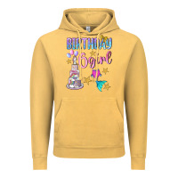 Vintage Mustard birthday girl 6 Vintage Hoodie - BundleAndBundleShop