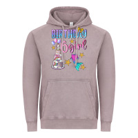 Vintage Zinc birthday girl 6 Vintage Hoodie - BundleAndBundleShop