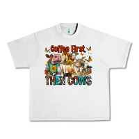 Lunar Rock Coffee First Then Cows Urban Heavy Tee - FaDigitalArtStudio
