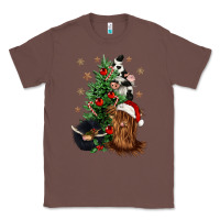 Chestnut heifer cow gnomies christmas tree Classic Tee - CowGirlArtShop
