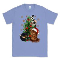 Colony Blue heifer cow gnomies christmas tree Classic Tee - CowGirlArtShop