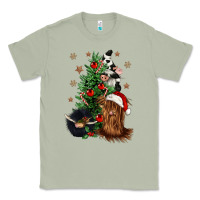 Matcha heifer cow gnomies christmas tree Classic Tee - CowGirlArtShop