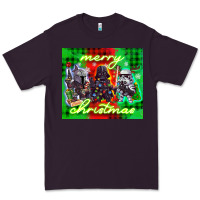 Plum merry christmas gnomies Premium Tee - CowGirlArtShop