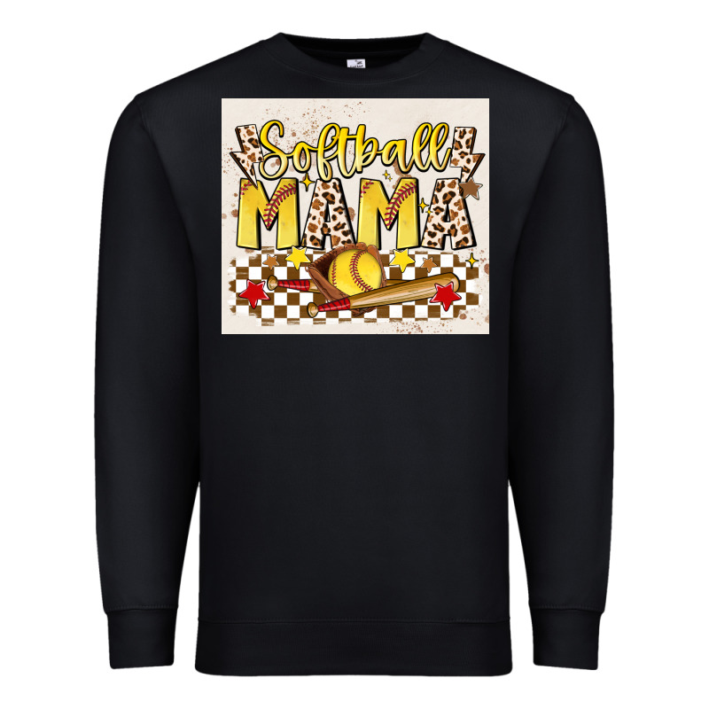Softball Mom Premium Sweatshirt by JahusDesignShop | Teevron