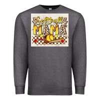 Charcoal Heather softball mom Premium Sweatshirt - JahusDesignShop