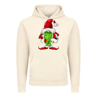 Vintage Artic green christmas gnomes Vintage Hoodie - FaDigitalArtStudio