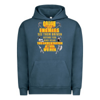 Pigment Midnight Navy crushs your enemies merch Urban Hoodie - baoMotion