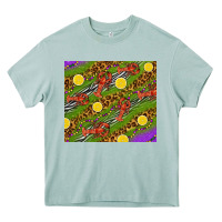 Arona Mardi Gras Crabs and lemons tumbler Heavy Core Tee - HowdyJamesFarm