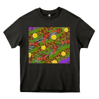Asphalt Mardi Gras Crabs and lemons tumbler Heavy Core Tee - HowdyJamesFarm