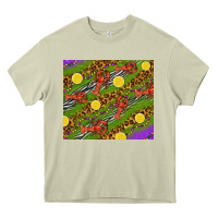 Mossy Mardi Gras Crabs and lemons tumbler Heavy Core Tee - HowdyJamesFarm