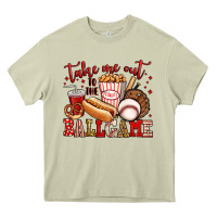 Mossy take me out to the ball game baseball Heavy Core Tee - Jasminsmagicworld