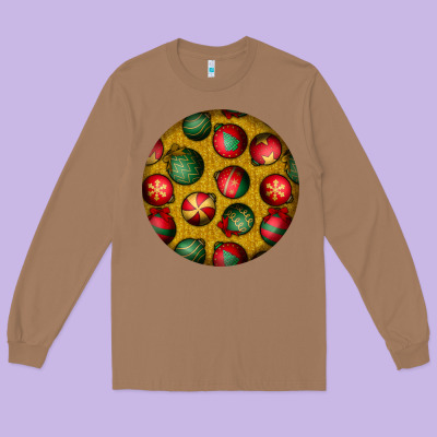 Christmas Long Sleeve Tee Designed By Bundleandbundleshop