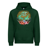 Forest Green i can do all things through christ who strenghtens me Urban Hoodie - JahusDesignShop