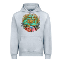 Heather Grey i can do all things through christ who strenghtens me Urban Hoodie - JahusDesignShop