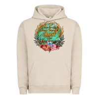 Pigment French Oak i can do all things through christ who strenghtens me Urban Hoodie - JahusDesignShop