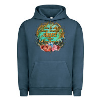 Pigment Midnight Navy i can do all things through christ who strenghtens me Urban Hoodie - JahusDesignShop