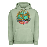 Pigment Oil Green i can do all things through christ who strenghtens me Urban Hoodie - JahusDesignShop