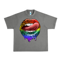 Tornado rainbow lips pride Urban Heavy Tee - FaDigitalArtStudio