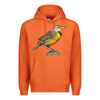 Carrot Western Meadowlark Premium Hoodie - LillyAllenDesigns