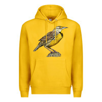 Lemon Western Meadowlark Premium Hoodie - LillyAllenDesigns