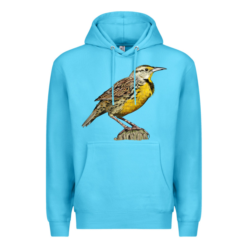 Western Meadowlark Premium Hoodie by LillyAllenDesigns | Teevron