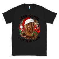 Black dear santa just send cows Classic Tee - CowGirlArtShop