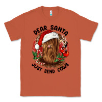 Copper dear santa just send cows Classic Tee - CowGirlArtShop