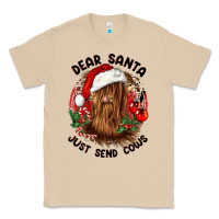 Mushroom dear santa just send cows Classic Tee - CowGirlArtShop