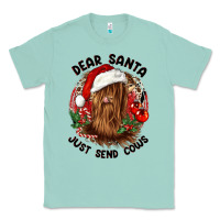 Dear Santa Just Send Cows Classic Tee | Teevron