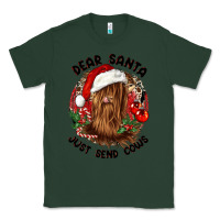 Sports Green dear santa just send cows Classic Tee - CowGirlArtShop