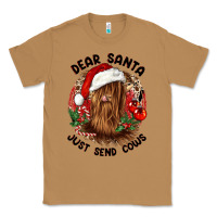 Toasted Coconut dear santa just send cows Classic Tee - CowGirlArtShop