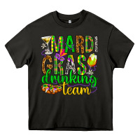 Asphalt Mardi Gras drinking team Heavy Core Tee - HowdyJamesFarm