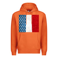 Carrot custom text american flag(used font 'doctrin Premium Hoodie - Jasminsmagicworld