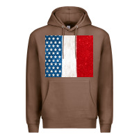 Chestnut custom text american flag(used font 'doctrin Premium Hoodie - Jasminsmagicworld