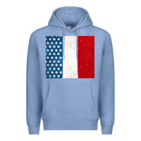 Colony Blue custom text american flag(used font 'doctrin Premium Hoodie - Jasminsmagicworld