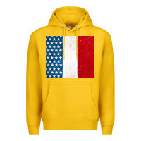 Lemon custom text american flag(used font 'doctrin Premium Hoodie - Jasminsmagicworld