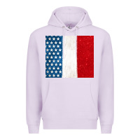 Lilac custom text american flag(used font 'doctrin Premium Hoodie - Jasminsmagicworld