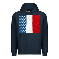 Navy custom text american flag(used font 'doctrin Premium Hoodie - Jasminsmagicworld