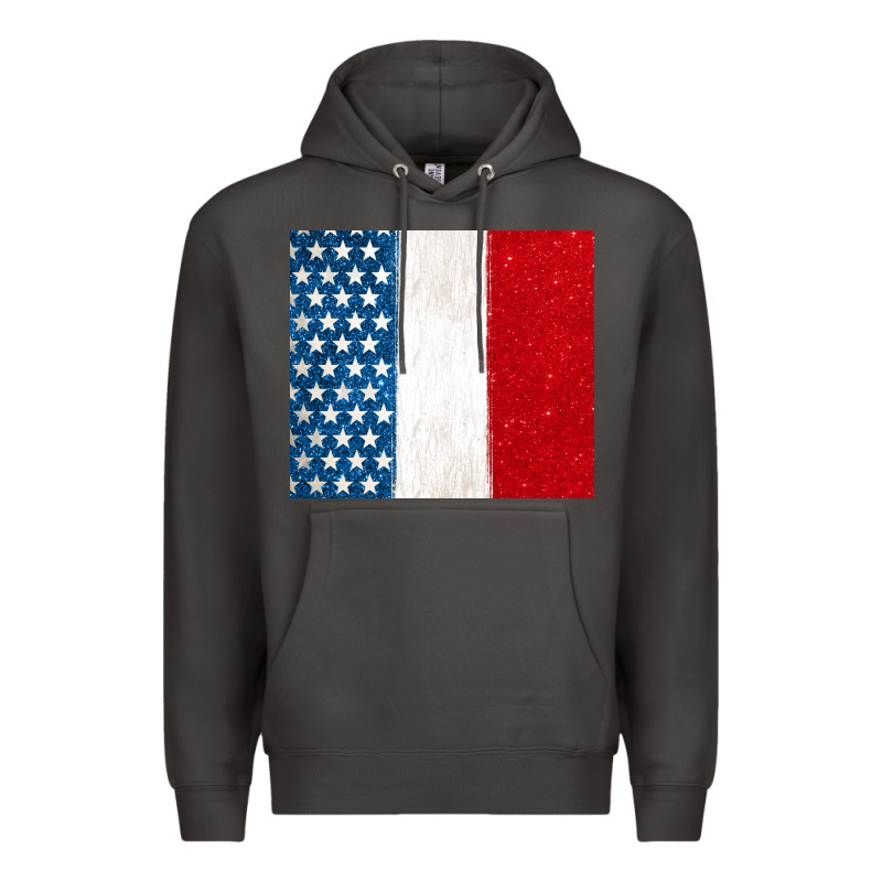 Custom Text American Flag(used Font 'doctrin Premium Hoodie by Jasminsmagicworld | Teevron