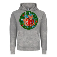 Cloud Rock gingerbread men with hot chocolate Vintage Hoodie - BundleAndBundleShop